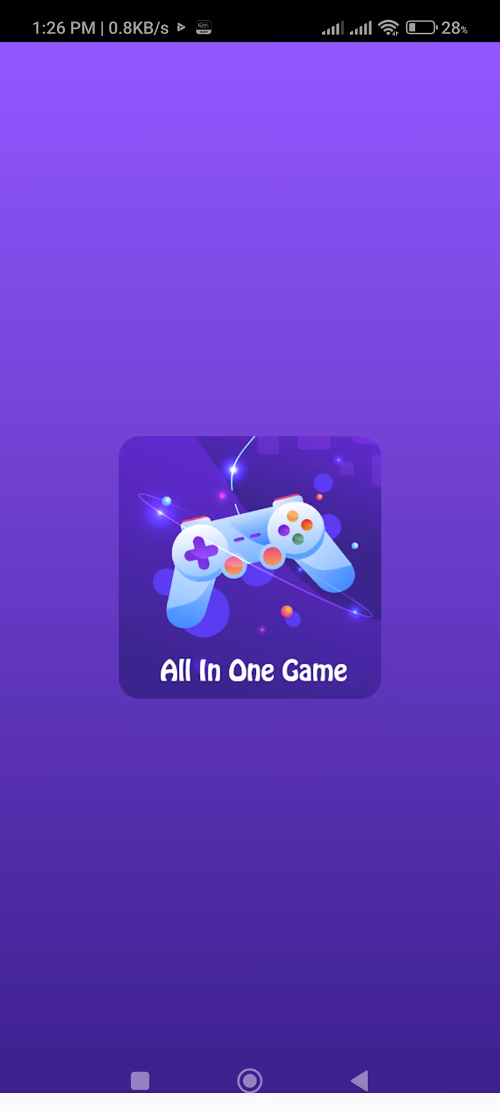 All In One Game screen 1