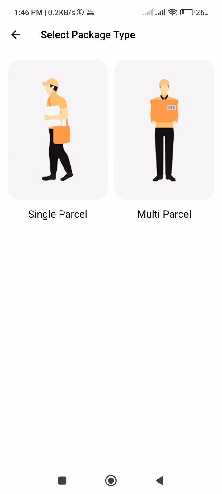 CourierGo screen 6