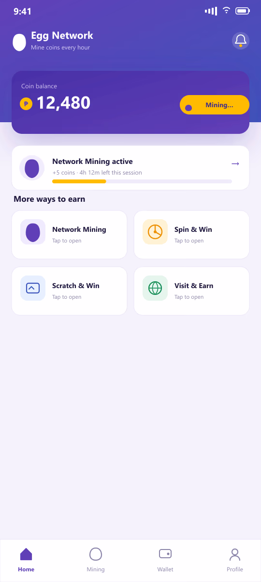 Egg Network screenshot