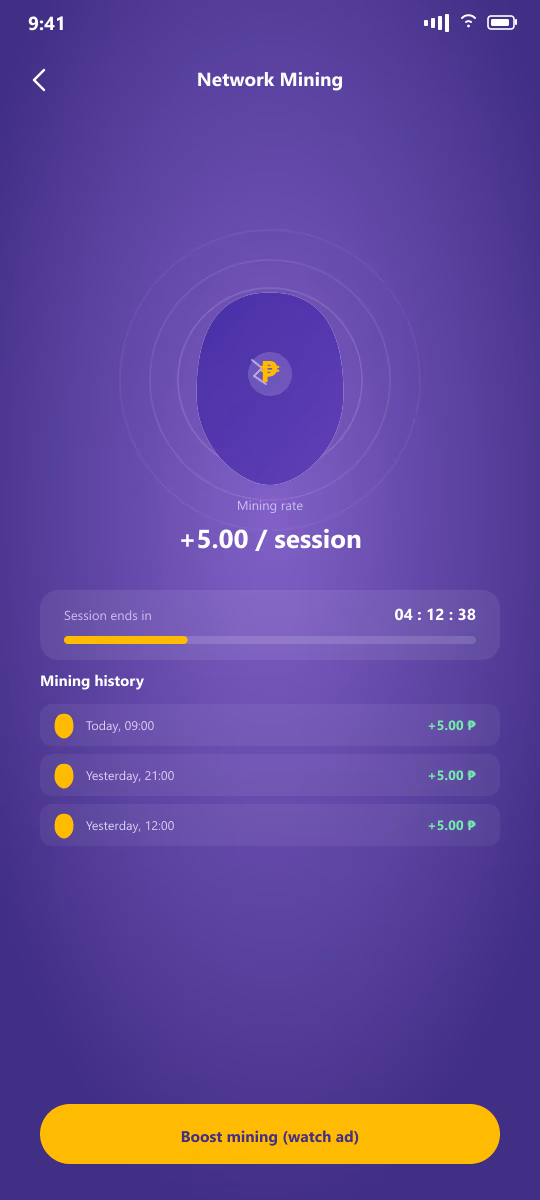 Egg Network screen 2