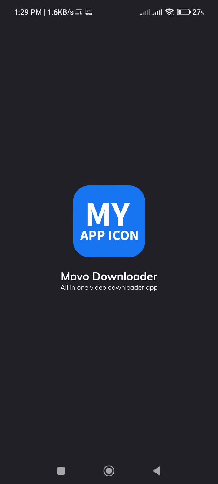 Movo Downloader screen 1