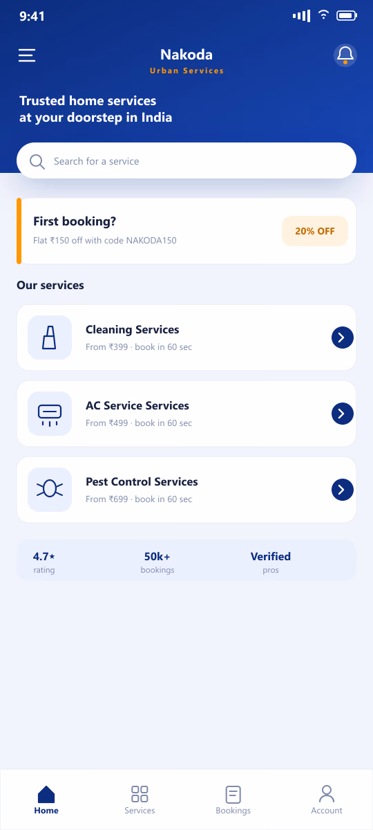 Nakoda Urban Services screenshot