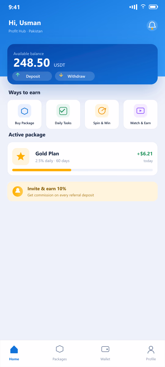 Profit Hub screenshot