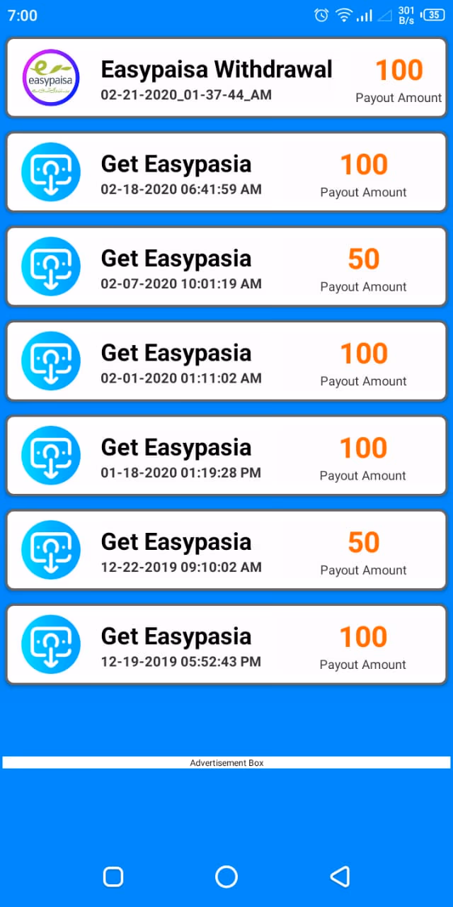 Quiz & News Rewards screen 4