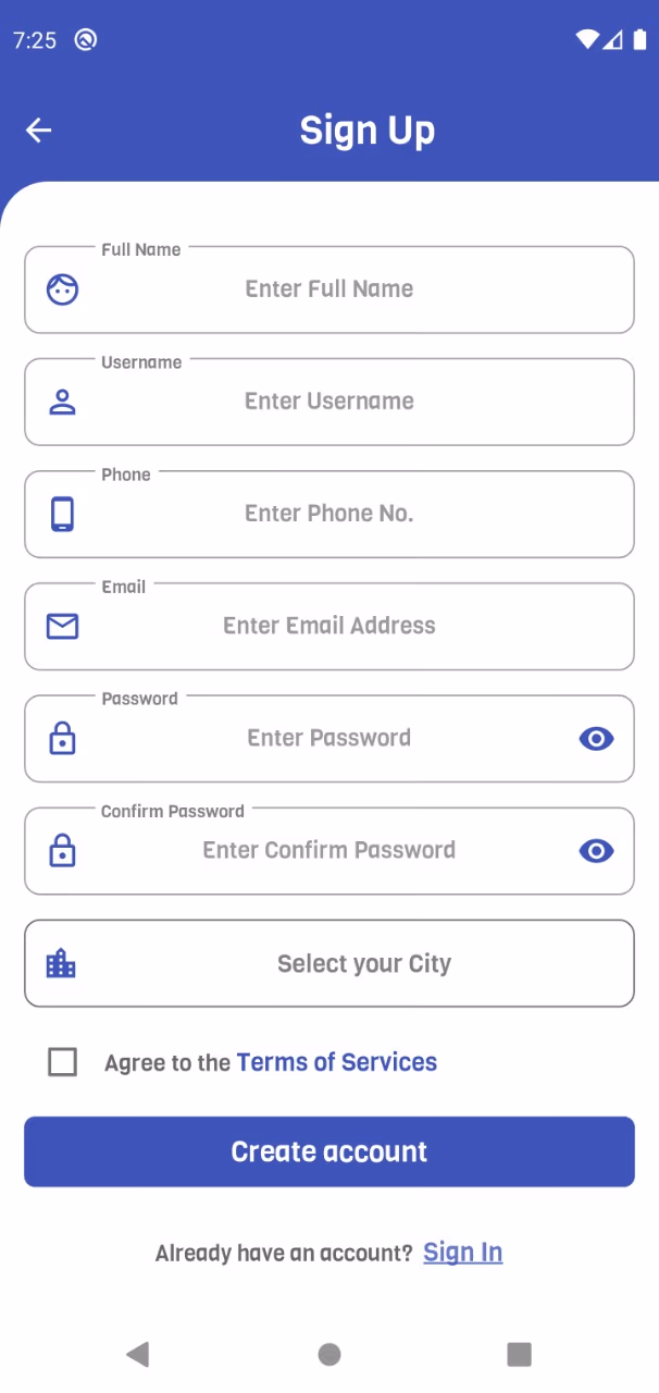 Trust Earning screen 1
