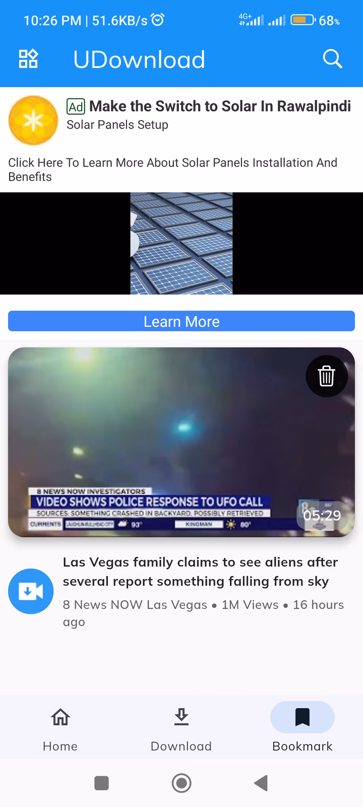 UDownload screenshot