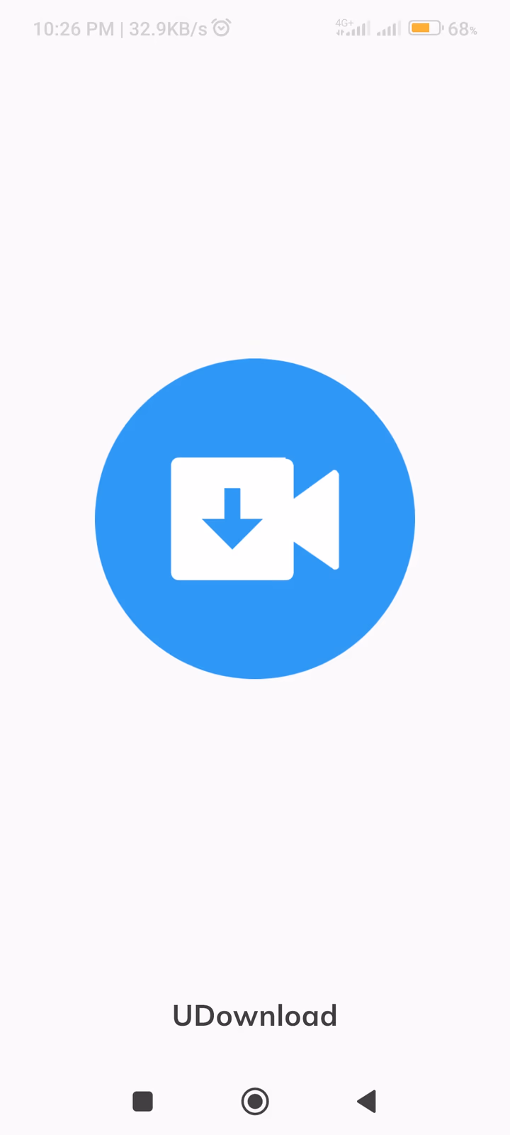UDownload screen 1