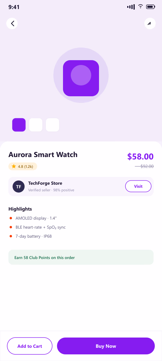 YouShopper screen 2